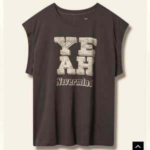 Torrid - Graphic Relaxed Fit Vintage Cotton Jersey Crew Neck Dolman Tank